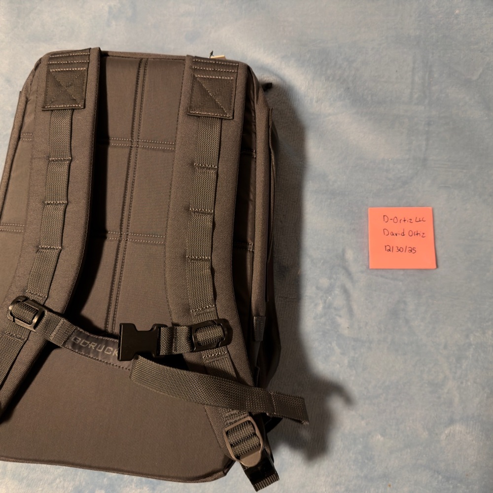 Black Tactical Backpack - image 2